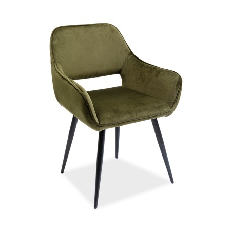 Kare San Francisco Chair with armrest Dark Green Ref 84758