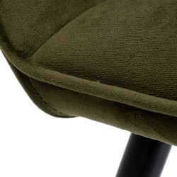 Kare San Francisco Chair with armrest Dark Green Ref 84758