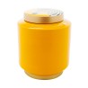 Kare Deco Jar Zebra Yellow 25cm Ref 61285