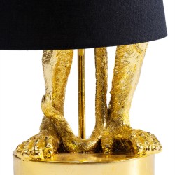 Kare Monkey Gold Black Table Lamp Ref 61961