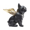 Kare Deco Figurine Sitting Angel Dog Gold-B Ref 38719
