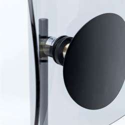 Kare Mariposa Table Lamp Black Smoke 60cm Ref 53368