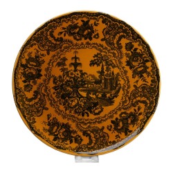 Plate Sakura Yellow Ref 52726