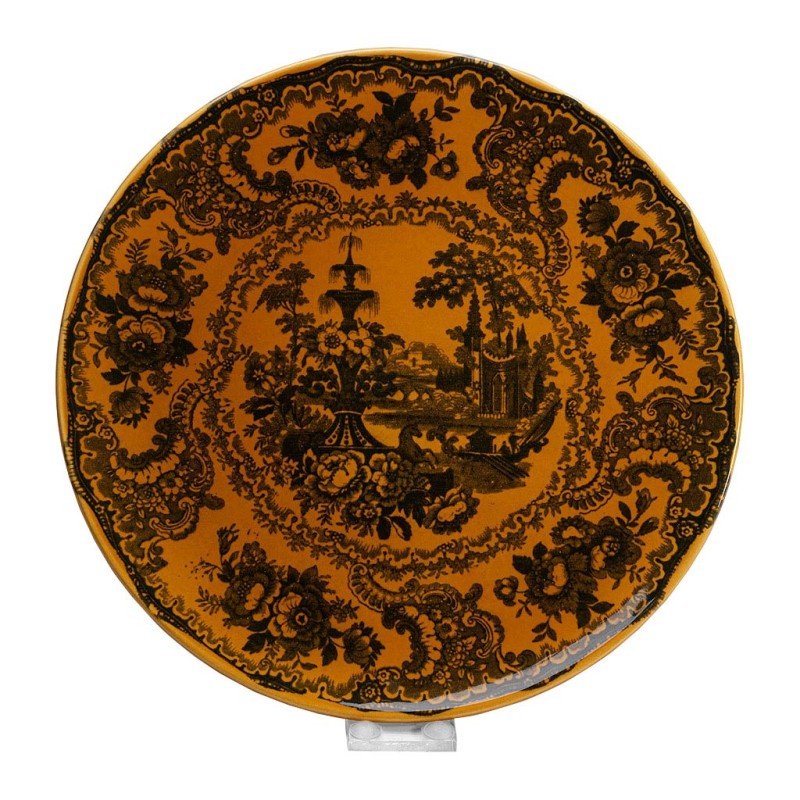 Plate Sakura Yellow Ref 52726