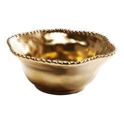 Bowl Cerial Bell Gold Ref 60502