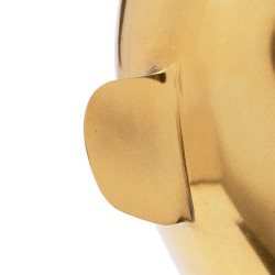 Kare Deco Object Abstract Face Gold 28cm Ref 53918