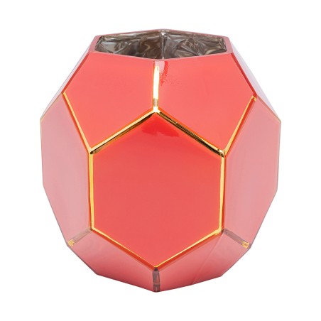 Kare Vase Art Pastel Red 17cm Ref 53234