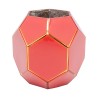 Kare Vase Art Pastel Red 17cm Ref 53234