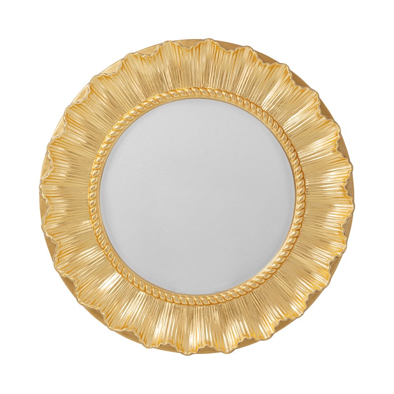 Kare Sun Ray Wall Mirror Gold Ref 85693