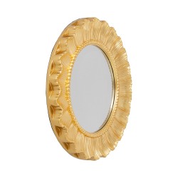Kare Sun Ray Wall Mirror Gold Ref 85693
