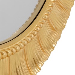 Kare Sun Ray Wall Mirror Gold Ref 85693