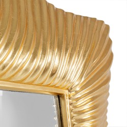 Kare Wavy Wall Mirror Brass Ref 85695