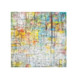 Painting Abstract Acrylic Colore 150x150cm Ref 60778