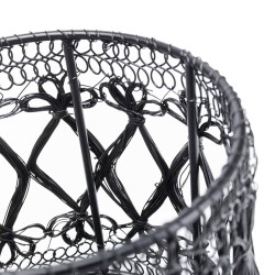 Kare Storm Lamp Hayat Black 15cm Ref 53888