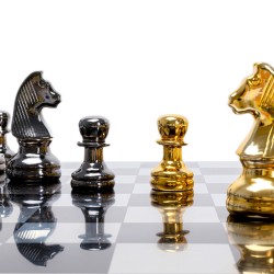 Kare Deco Objest Chess 60x60 cm Ref 51529