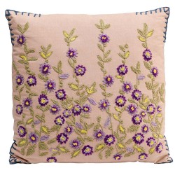 Embroidery Cushion Cotton 50x50cm Ref 52940