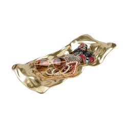 Kare Deco Bowl Jade Gold 48x22cm Ref 53978