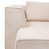 Infinity Sofa Corner + Ottoman Cream Right Ref 85494