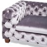 Desire 3 Seater in Silver Grey Col Fabric Ref 79616