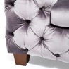 Desire 3 Seater in Silver Grey Col Fabric Ref 79616