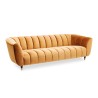 Spectra 3 Seater in Peach Col Fabric Ref 83620
