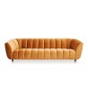 Spectra 3 Seater in Peach Col Fabric Ref 83620