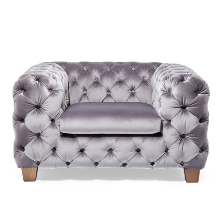 Desire 1 Seater in Grey Col Fabric Ref 79615