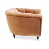 Spectra 1 Seater in Peach Col Fabric Ref 83619