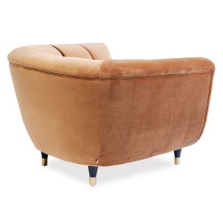 Spectra 1 Seater in Peach Col Fabric Ref 83619