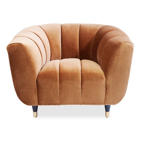 Spectra 1 Seater in Peach Col Fabric Ref 83619