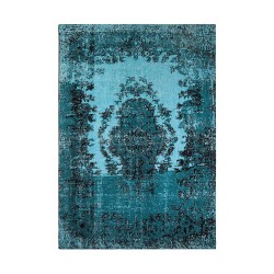 Rug Kelim Pop Turquoise 170x240cm Ref 37363