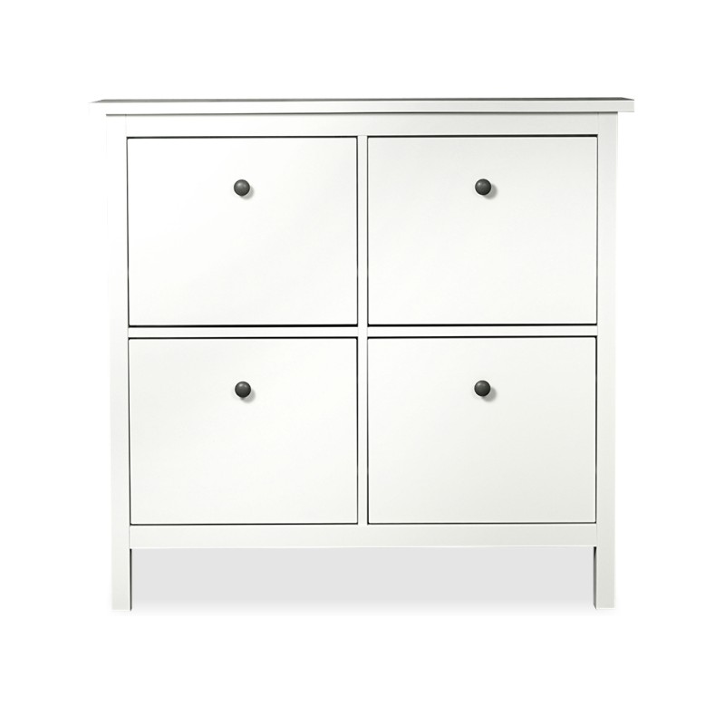 Hemnes shoe cabinet sale with 4 compartments