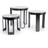 Kare Perelli Set of 3 Coffee table Black Ref 86155