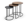 Kare Electra Set of 3 Side table Ref 82381