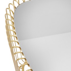 Kare Triangle Set of 2 Side Table Gold Ref 86421