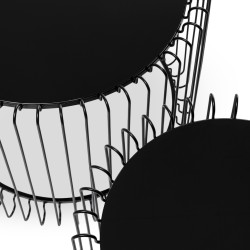 Kare Wire Live Set of 2 Coffee table Ref 86650