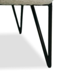 Bella Casa Luigi Sofa 1 Seater Aries Natural Fab