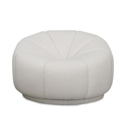 Bella Casa Luigi Swivel Chair Ares Natural Fabric