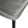 Bella Casa Castelo Dining Chair Light Grey Velvet
