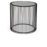 Kare Wire Set of 2 Side Table Black 44cm Ref 79578