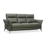 Leather Studio Trinity 3 Seater Recliner Grey Col