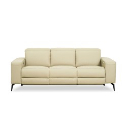 Bella Casa Saville 3 Seater Recliner Taupe Col