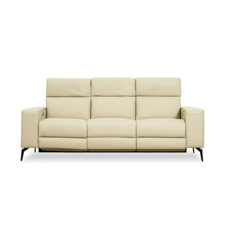 Bella Casa Saville 3 Seater Recliner Taupe Col