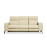 Bella Casa Saville 3 Seater Recliner Taupe Col