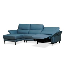Bella Casa Cordelia Recliner Sofa Blue Colour