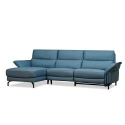 Bella Casa Cordelia Recliner Sofa Blue Colour