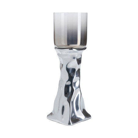 Kare Candle Holder Jade Silver 38cm Ref 54102