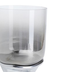 Kare Candle Holder Jade Silver 33cm Ref 54104