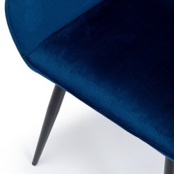 Kare San Francisco Chair with armrest Blue Ref 84759